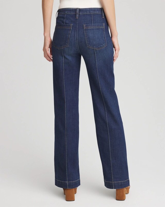 High-Rise Straight Fit Jeans - image 3